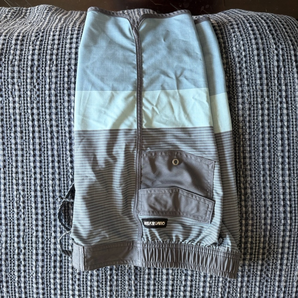 O'Neill Gray and Blue Cargo Pants